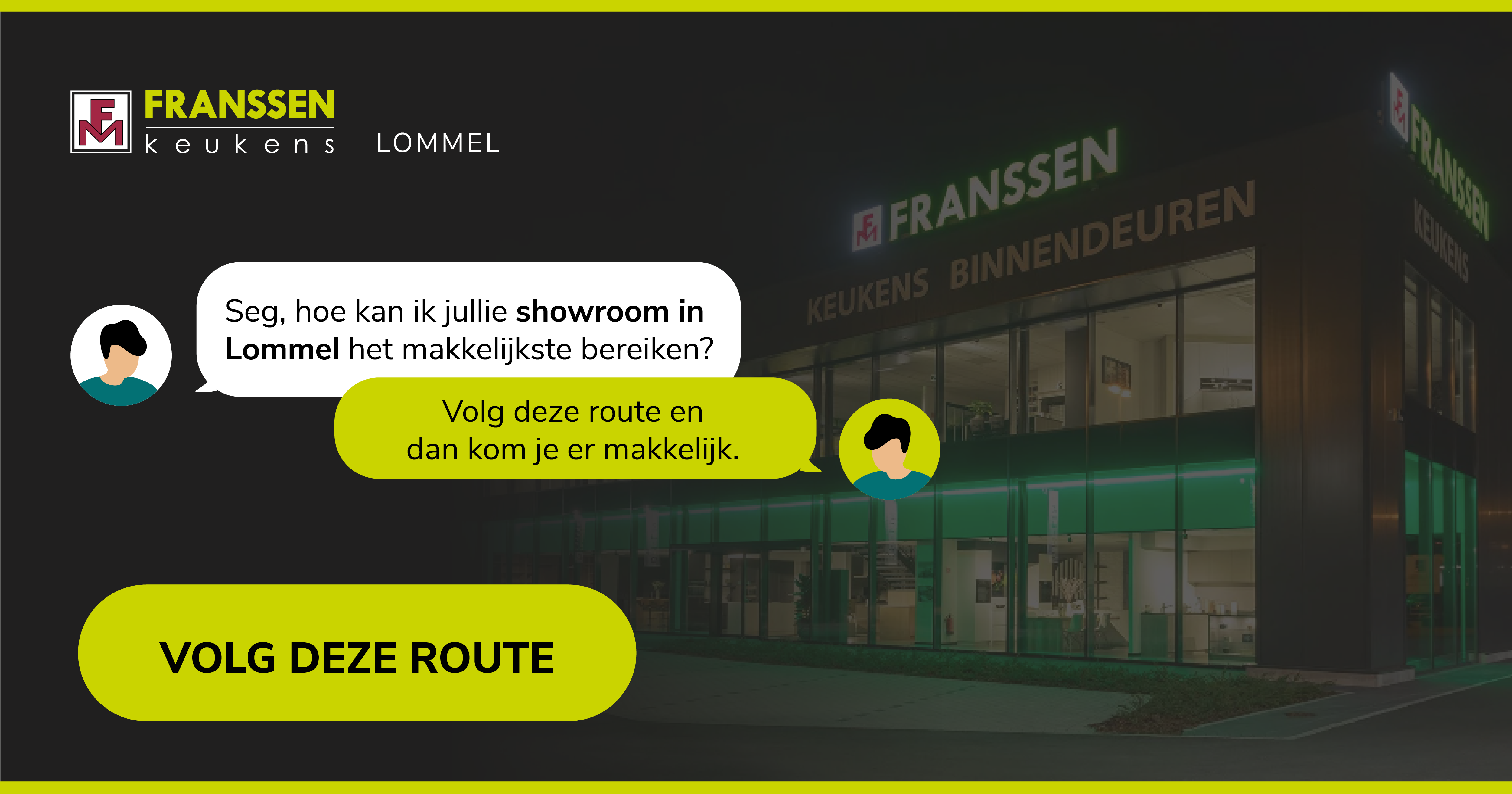 Franssen Lommel - route