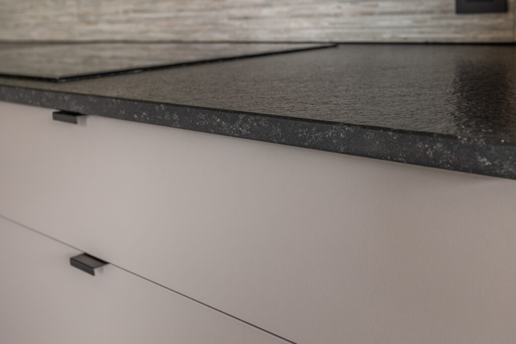 Keuken melamine graniet zimbabwe antiek inductiekookplaat aeg